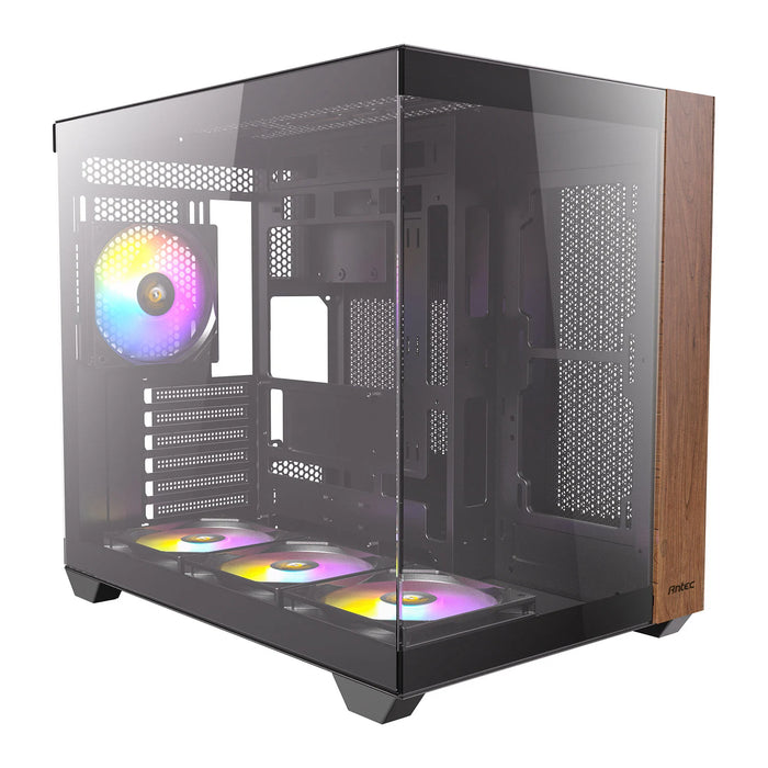 Antec CX800 Wood ARGB Black ATX PC Case