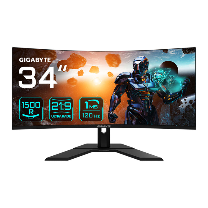 34" Gigabyte GS34WQC VA QHD 120HZ Ultrawide Monitor