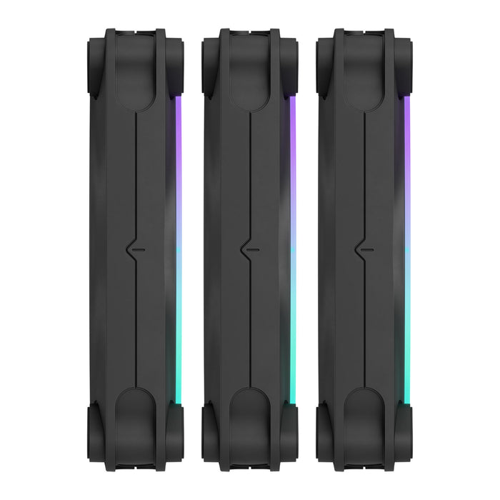 Fractal Design Momentum 12 Black ARGB 120mm PWM Triple Pack