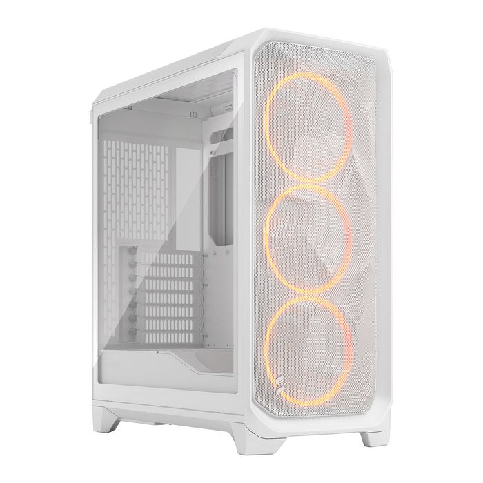 Fractal Design Meshify 3 RGB White TG Clear ATX PC Case