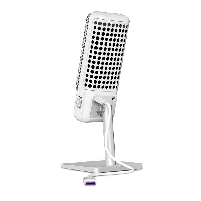 NZXT Capsule Elite White Cardioid USB Microphone