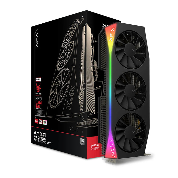 XFX RX 9070 XT Mercury OC RGB 16GB Graphics Card