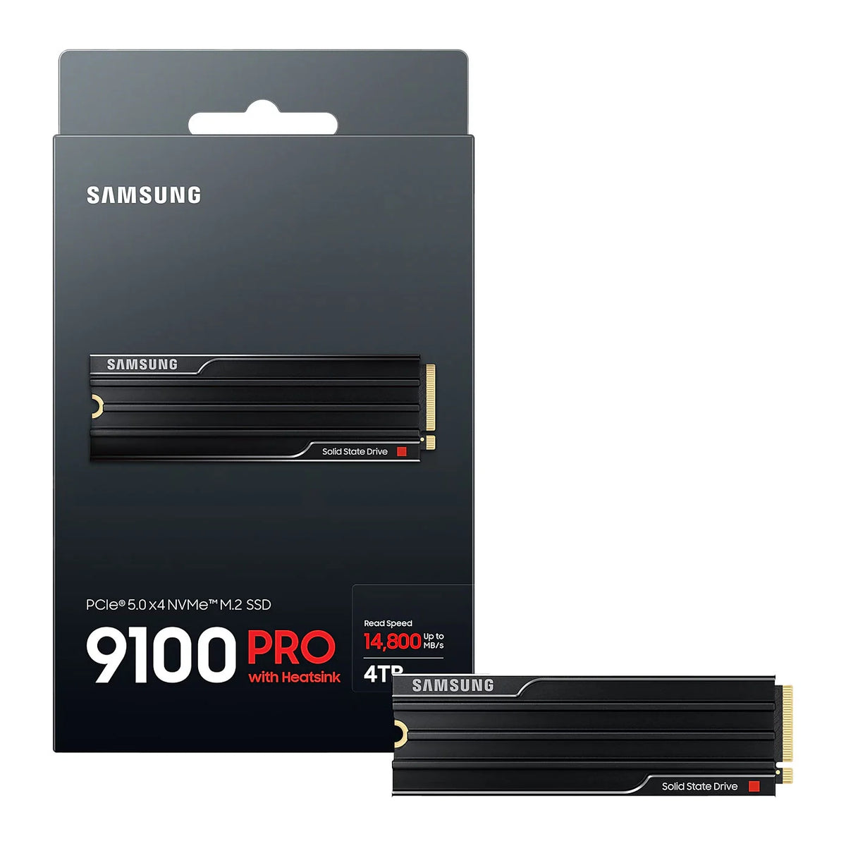 4TB Samsung 9100 Pro w/ Heatsink PCIe 5.0 NVMe M.2 SSD — Computer Orbit