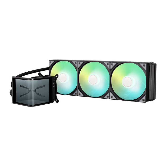 TRYX Panorama SE 360mm LCD Black AIO Liquid Cooler