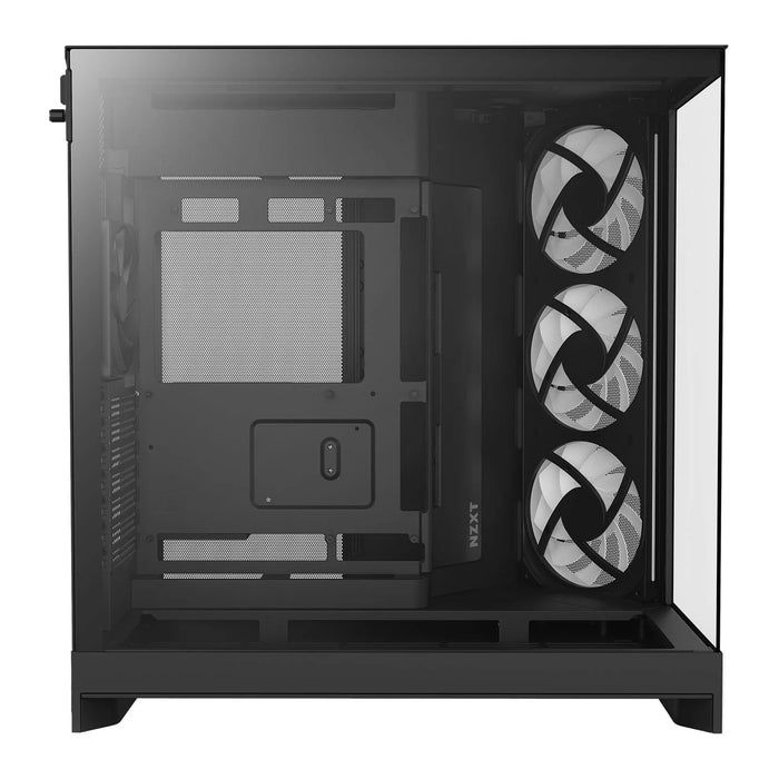 NZXT H9 Flow 2025 Black ATX Dual Chamber PC Case