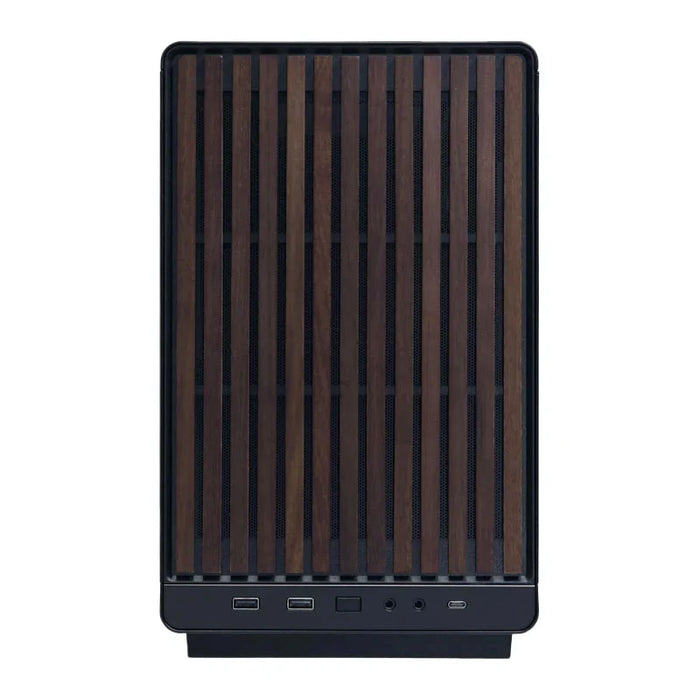 Lian Li Dan Cases A3-mATX Wood Glass Micro ATX Case Black