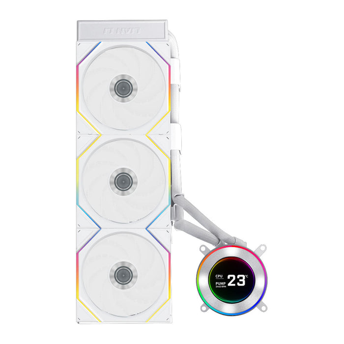 Lian Li HydroShift II LCD-C 360TL White 360mm AIO Liquid Cooler