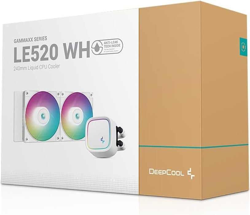 Deepcool LE520 WH A-RGB 240mm White AIO Liquid Cooler