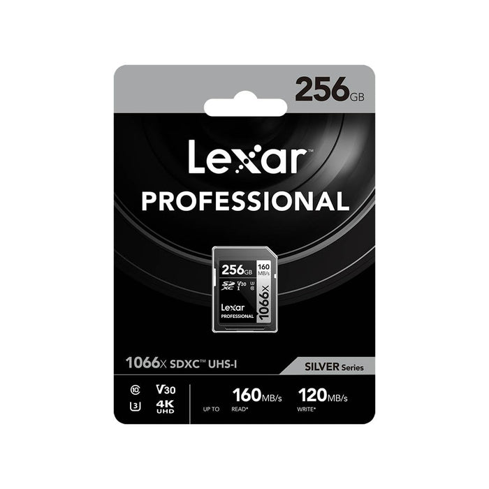 256GB Lexar Professional 1066x SDXC UHS-I Card