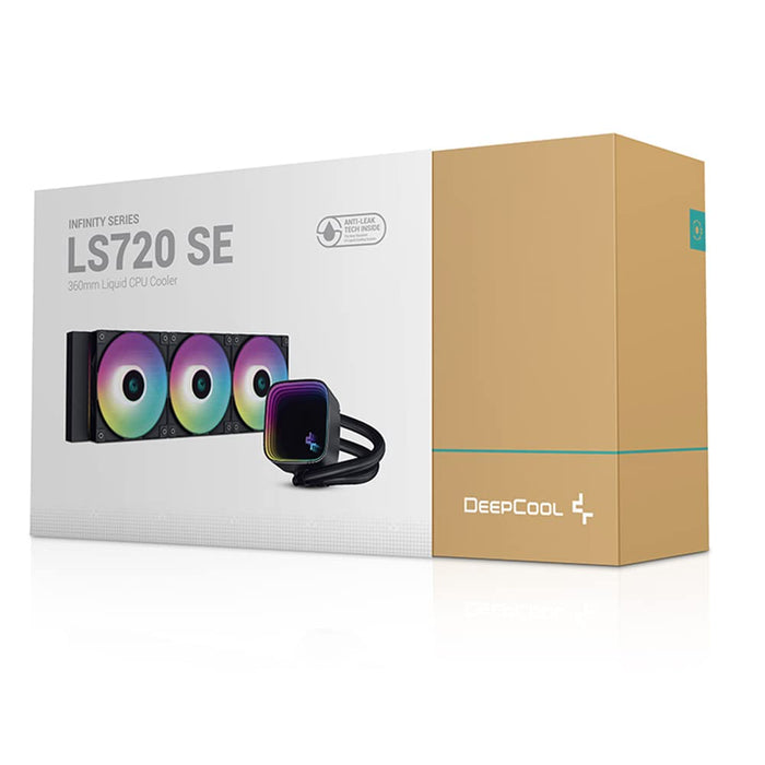Deepcool LS720 SE A-RGB 360mm Black AIO Liquid Cooler