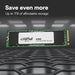 1TB Crucial E100 PCIe 4.0 NVMe M.2 SSD