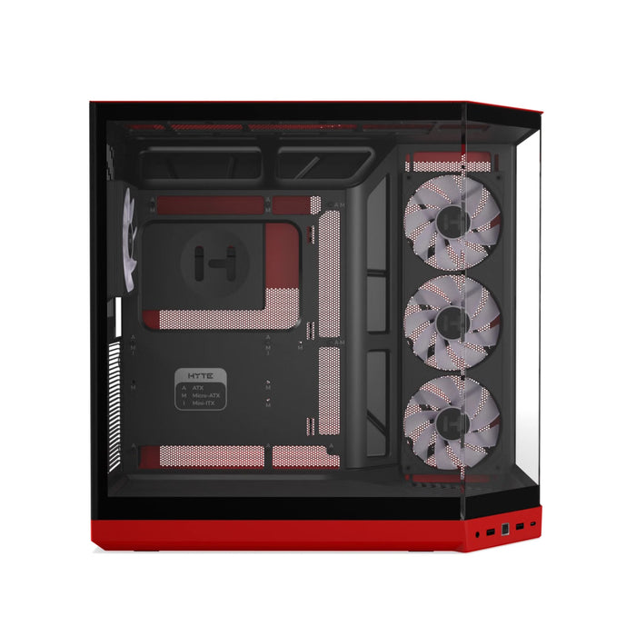 HYTE Y50 Black Cherry TG ATX Case