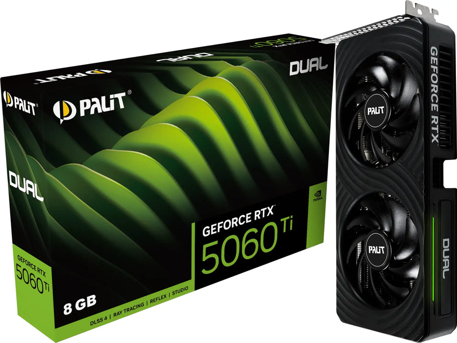 Palit GeForce RTX 5060 Ti Dual OC 8GB Graphics Card