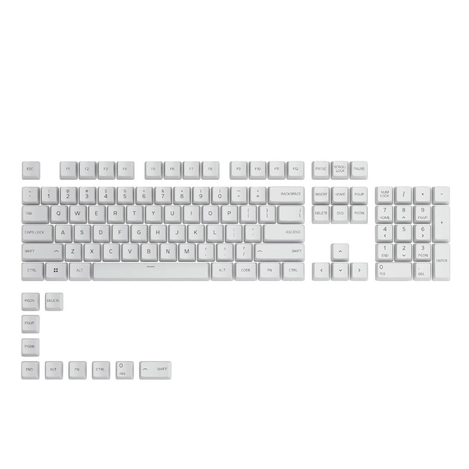 Keyboard Keycaps — Computer Orbit