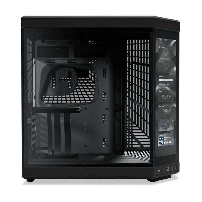 Hyte Y70 Touch Black Dual Chamber ATX PC Case
