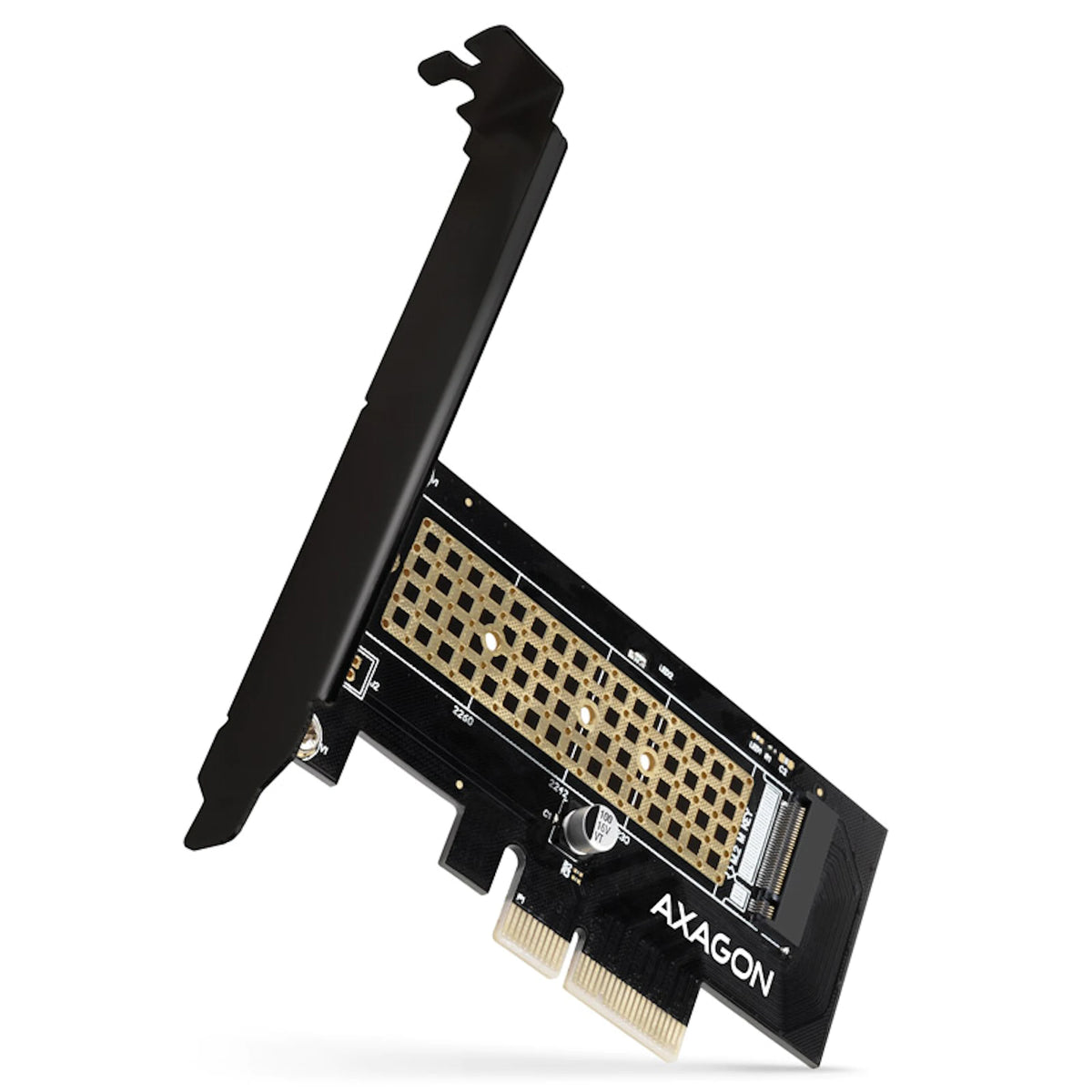 AXAGON PCIe 3.0 to 1x M.2 NVMe Riser Card Adapter — Computer Orbit