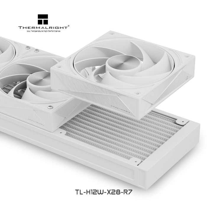 Thermalright TL-H12W-X28-R7 White 120mm PWM Fan
