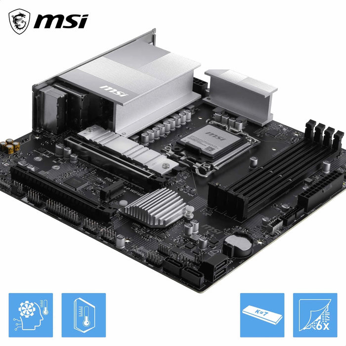 MSI PRO B860M-P WIFI6E Micro-ATX LGA 1851 Motherboard