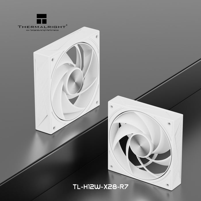 Thermalright TL-H12W-X28-R7 White 120mm PWM Fan