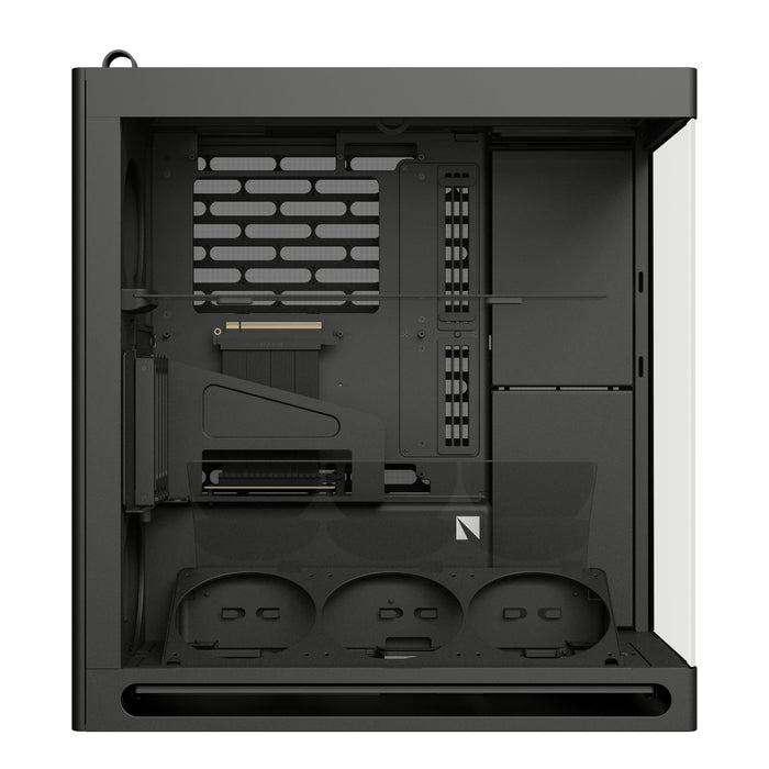 HAVN HS 360 VGPU Black Panoramic Glass ATX PC Case