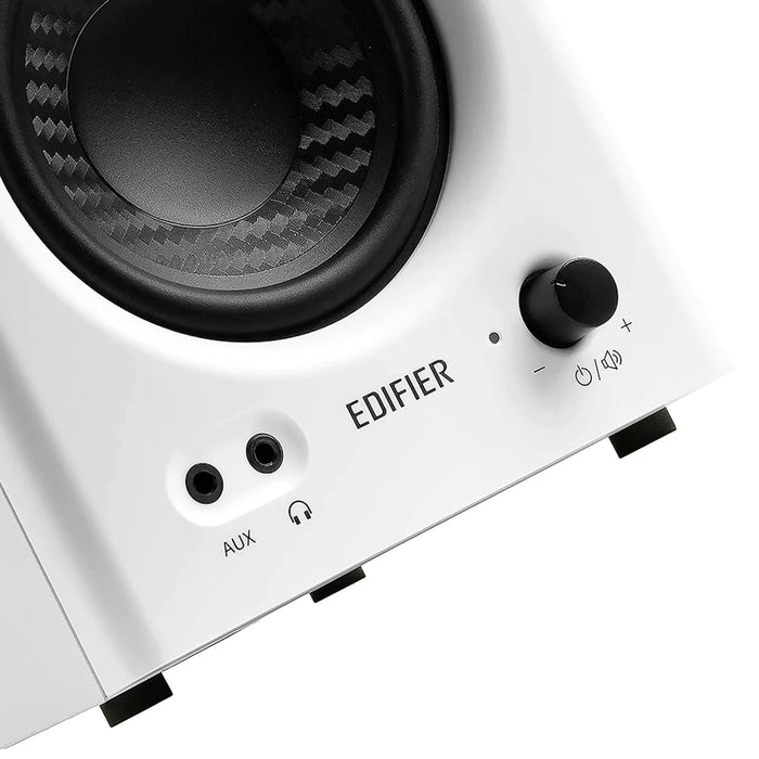 Edifier Mr4 Computer Edifier MR4 2.0 Monitor Reference Speakers White — Computer Orbit