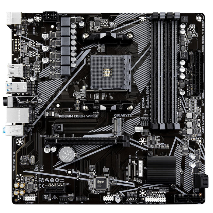Gigabyte A520M DS3H WIFI6E Micro-ATX AM4 Motherboard