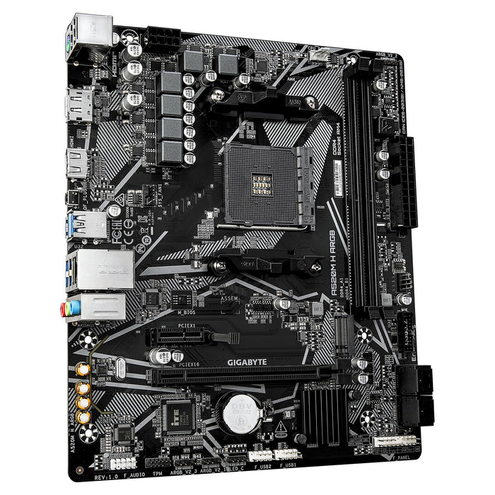 Gigabyte A520M H ARGB Micro-ATX AM4 Motherboard