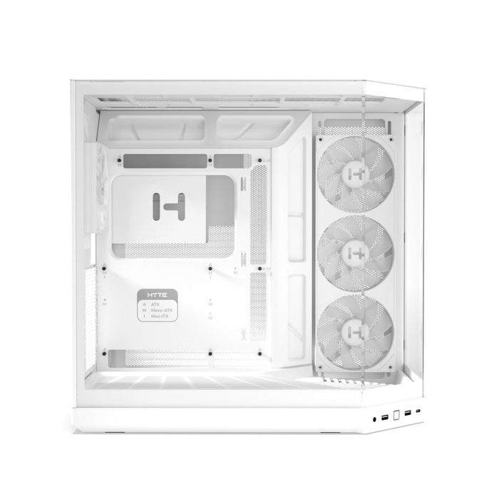 HYTE Y50 Snow White TG ATX Case