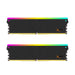 32GB (2x16GB) DDR5 6000MHz CL28 V-Color Manta XSky Black RGB RAM