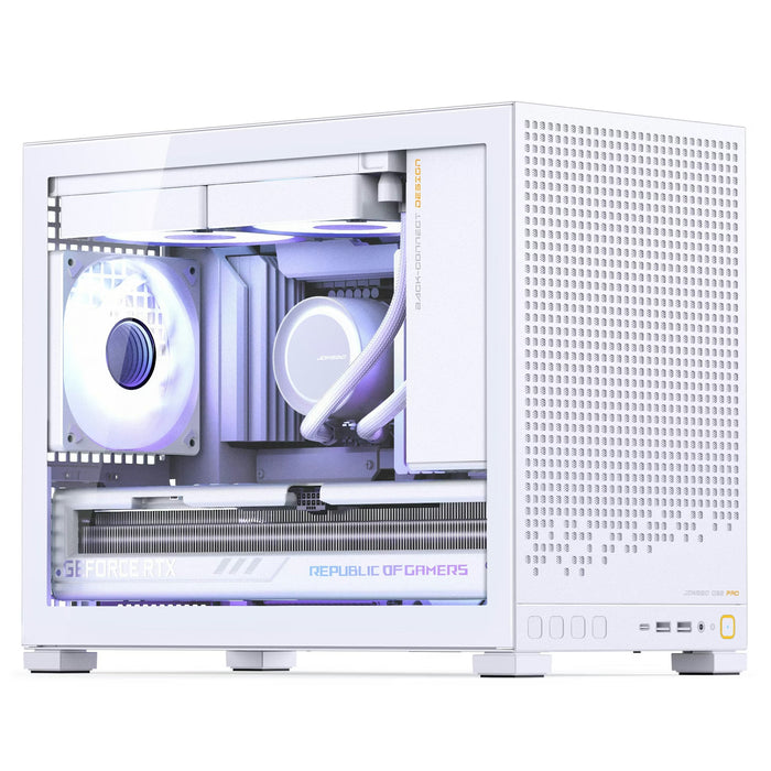 Jonsbo D32 PRO White mATX Case