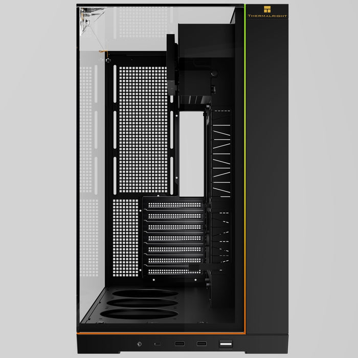 Thermalright TL-A70 VISION ARGB Black Dual Chamber ATX Case