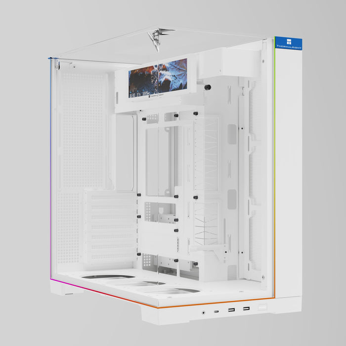 Thermalright TL-A70 VISION ARGB White Dual Chamber ATX Case