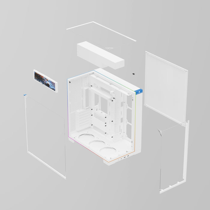 Thermalright TR A70 VISION ARGB White Dual Chamber ATX Case Computer thermalright-tr-a70-vision-argb-white-dual-chamber-atx-case-computer