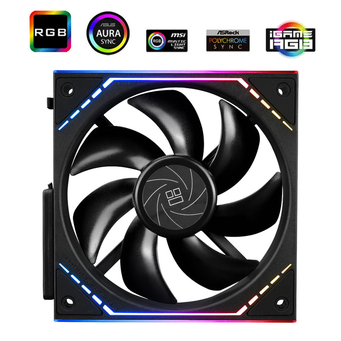 Thermalright TL-M12Q Black A-RGB 120mm PWM Fan