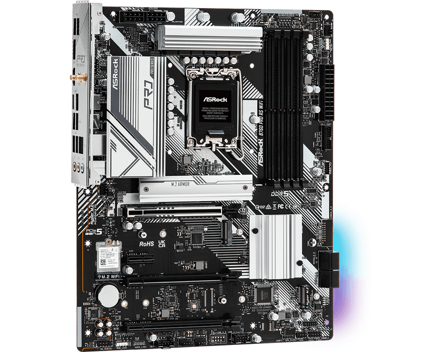 ASRock B760 PRO RS WIFI DDR5 ATX LGA1700 Motherboard