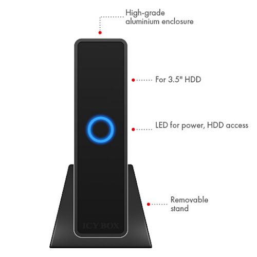 Icy Box 3.5" External USB 3.0 SATA Drive Enclosure