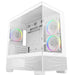 DeepCool CG380 3F Micro-ATX White Gaming Case