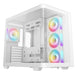 DeepCool CG530U 4F WH White Tempered Glass ATX Case
