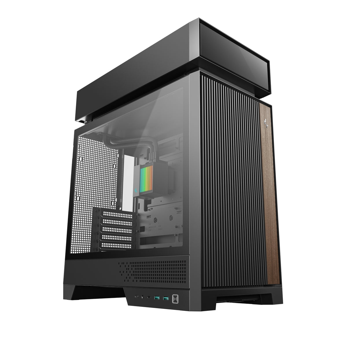 DeepCool CL6600 ARGB Modular Split-Chamber Mid-Tower ATX Case ...