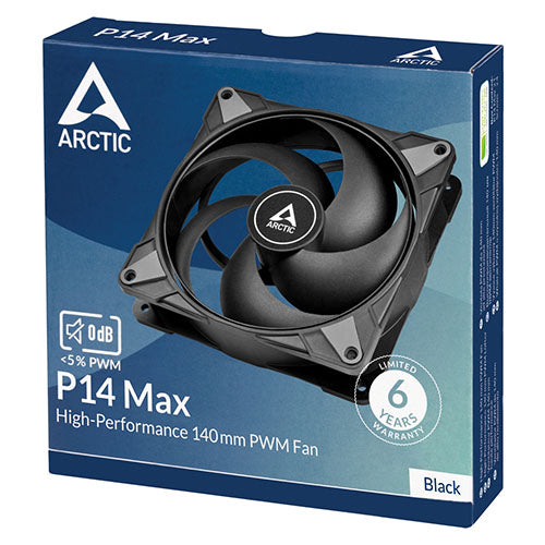 Arctic P14 Max Black 140mm PWM Fan