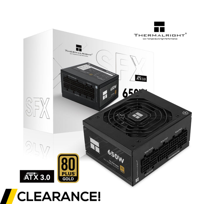 650W Thermalright TGFX-650 Gold Modular SFX PSU - Grade A