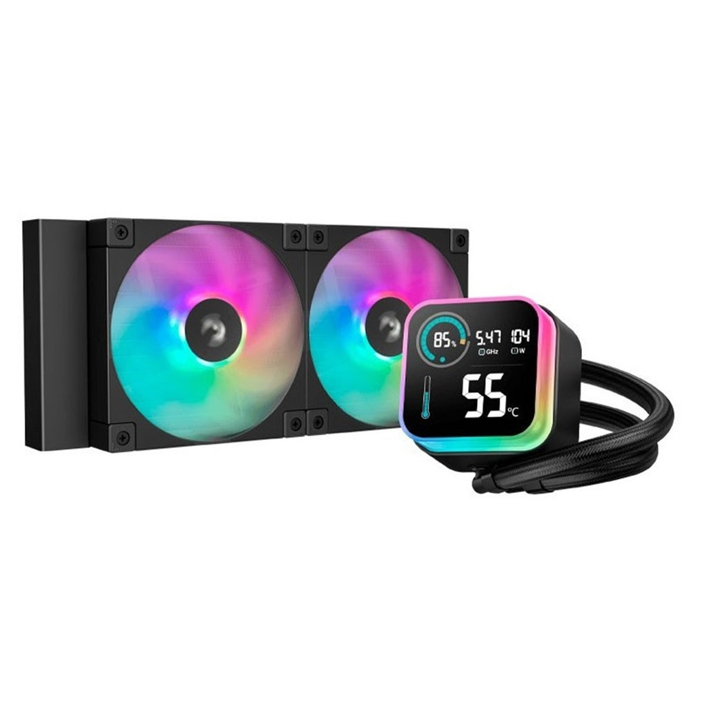DeepCool LQ240 Segment LCD Display 240mm AIO Liquid Cooler