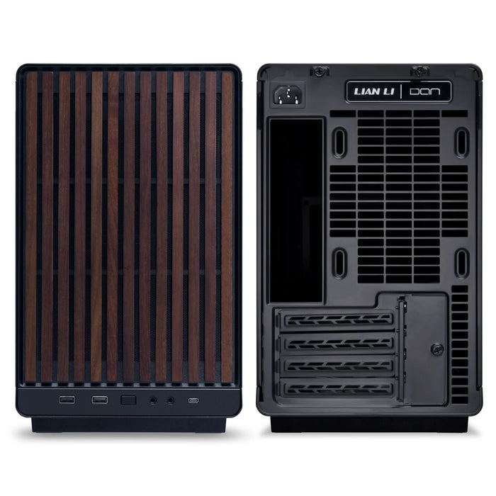 Lian Li Dan Cases A3-mATX Wood Micro ATX Case Black