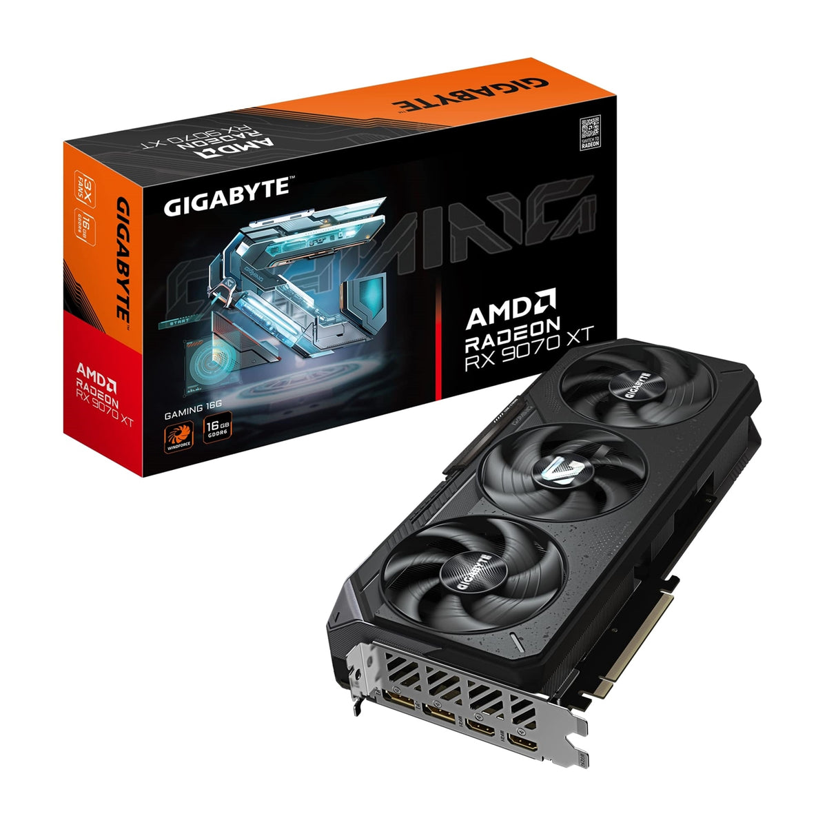 Gigabyte RX 9070 XT Gaming 16GB Graphics Card — Computer Orbit