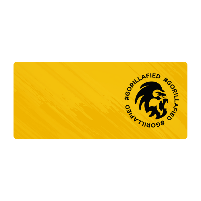 Gorilla Gaming Extra Large Mouse Pad V4 Yellow