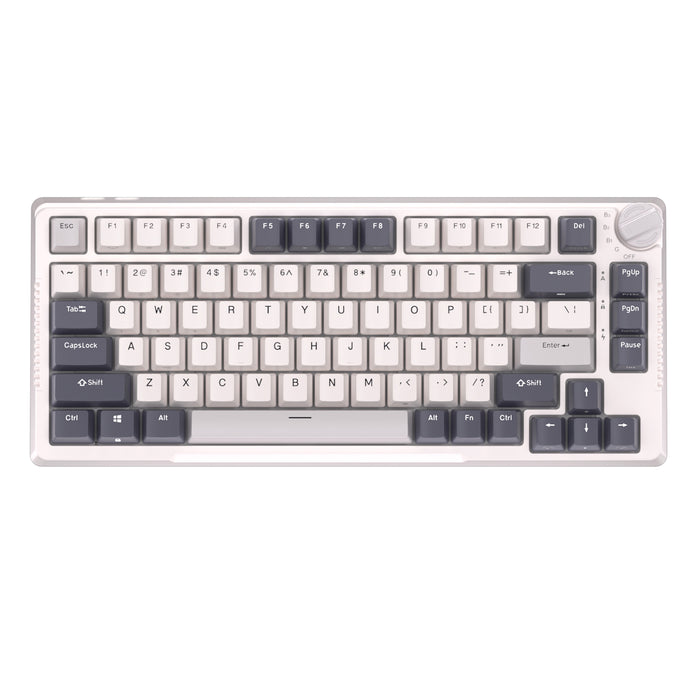 Royal Kludge RKH81 White RGB 75% ANSI Wireless Mechanical Keyboard