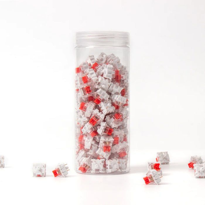 Keychron Red Keychron K Pro Red Linear Pre-Lubed Switches 110 pcs — Computer Orbit