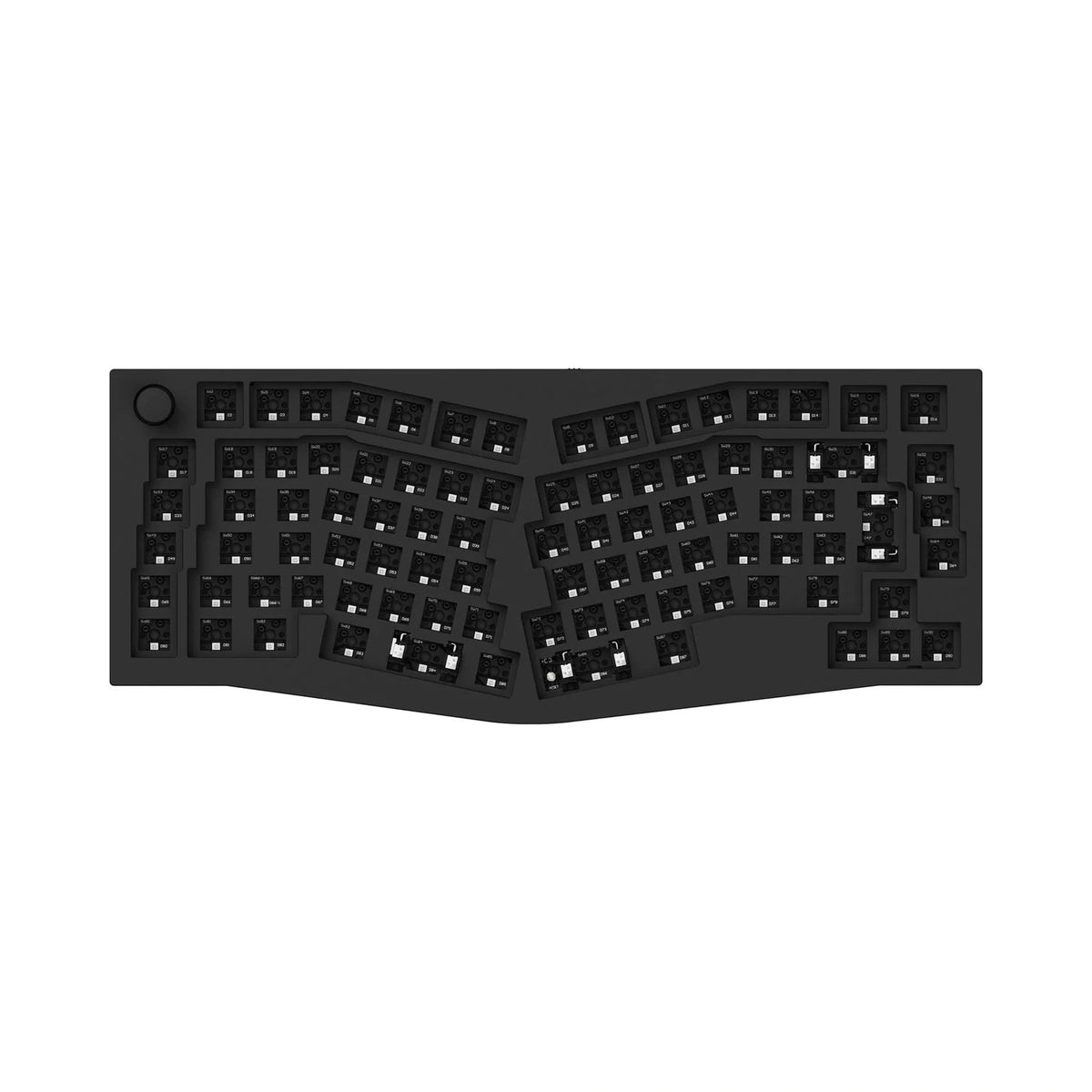 Keychron Q10 Knob Carbon Black Alice Layout RGB ISO Barebones ...