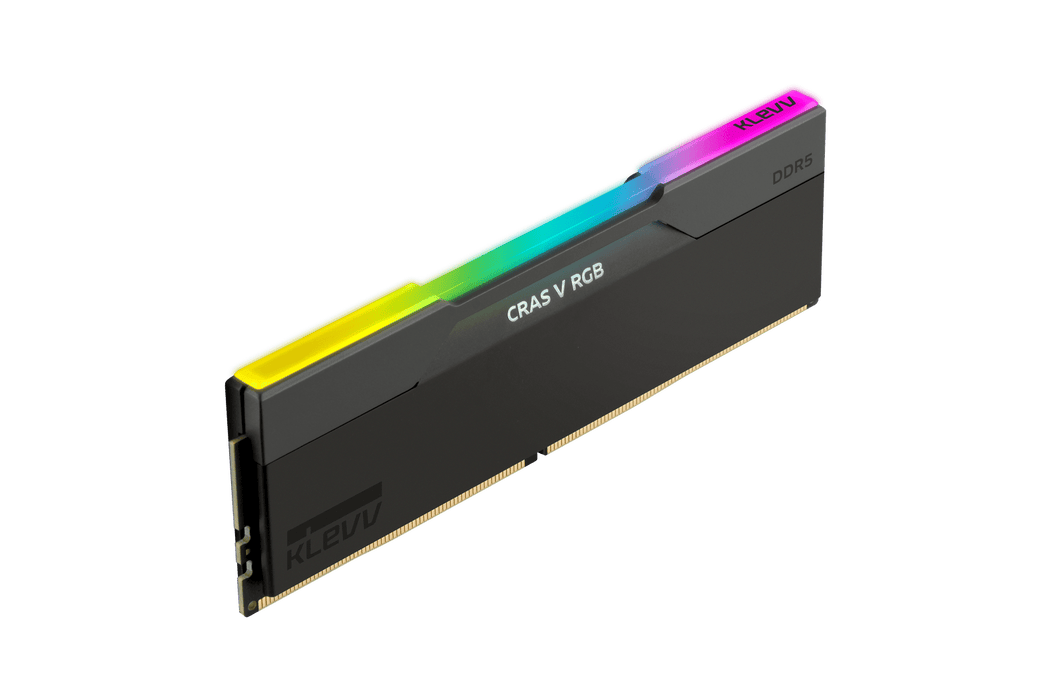 Orbits Desktop 32GB (2x16GB) DDR5 6000MHZ CL30 KLEVV CRAS V RGB RAM Black — Computer Orbit