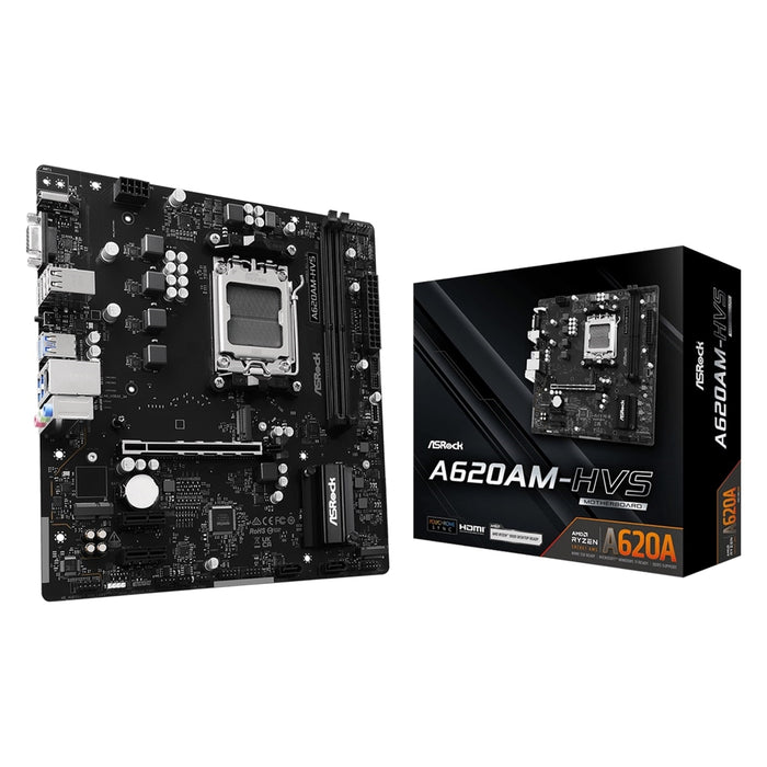 ASRock A620AM-HVS mATX AM5 Motherboard